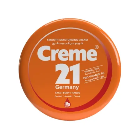 Creme21 Germany Smooth Moisturizing Cream Normal Skin - 250ml | كريم 21 كريم مرطب للبشرة للبشرة العادية - 250 مل