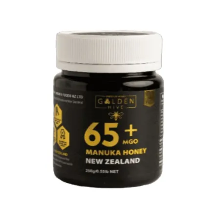 Golden Hive Manuka Honey Mgo 65+ - 250g | كولدن هايف عسل مانوكا - 250غ
