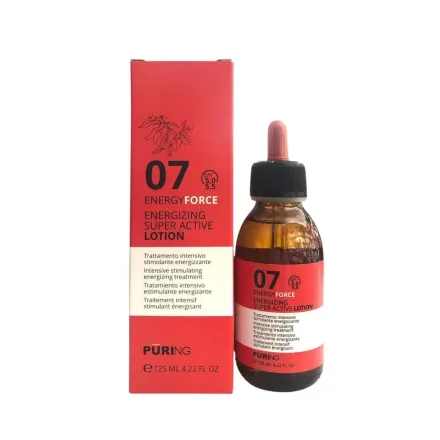 PURING 07 ENERGYFORCE ENERGIZING SUPER ACTIVE LOTION - 125ml | بيورنك 07 سيروم مكثف ومنشّط لفروة الرأس – 125 مل