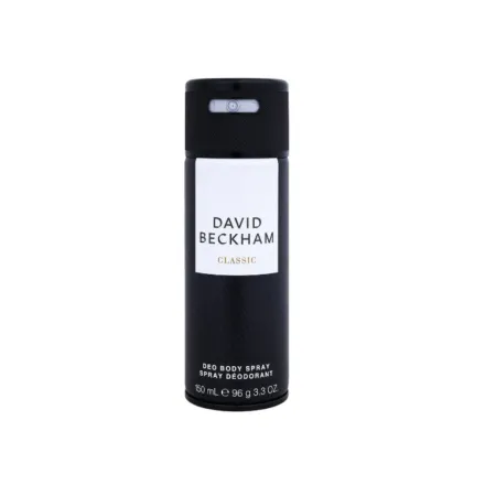 David Beckham Classic Deodorant Spray - 150ml | ديفيد بيكهام كلاسك بخاخ للجسم للرجال - 150 مل