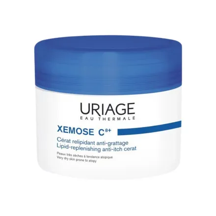 Uriage Xemose C8+ Cerato Relipidizing Anti Itch - 200ml | يورياج زيموز C8+ سيراتو كريم مُرمم ومضاد للحكة - 200 مل