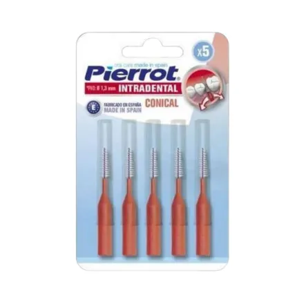 Pierrot Interdental Conical X5 | بيروت فرشاة لتنظيف ما بين الأسنان 5 قطع