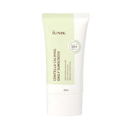 iUNIK Centella Calming Daily Sunscreen - 60ml | ايونيك واقي شمسي بخلاصة السنتيلا مهدئ للبشرة - 60 مل