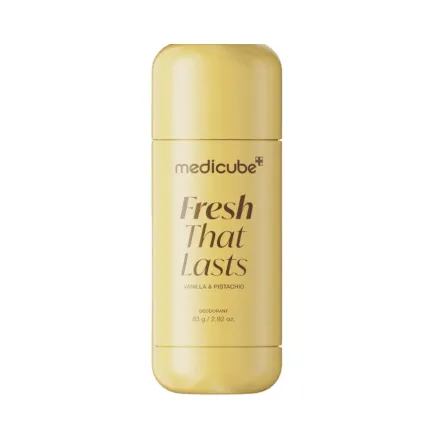 Medicube Deodorant Fresh that Lasts Vanilla & Pistachio - 83g | ميدي كيوب مزيل عرق بالفانيلا والفستق- 83غ