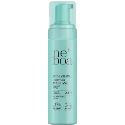 Neboa Extra Volume Styling Mousse - 200ml | نيبوا موس الشعر لتصفيف سهل وتحسين حالة الشعر - 200 مل
