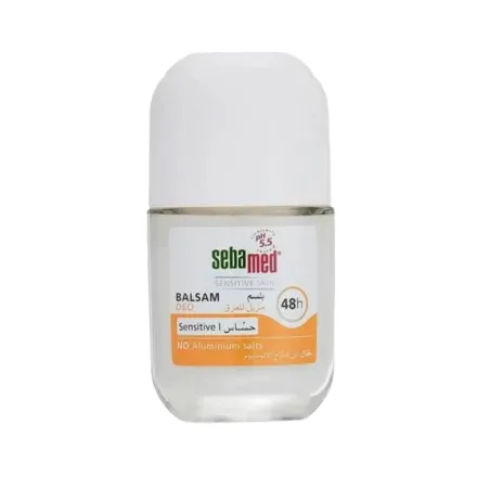 Sebamed Sensitive Deo Roll-On Balsam - 50ml | سيباميد مزيل تعرق رول للبشرة الحساسة - 50 مل