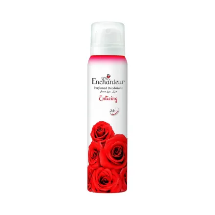 Enchanteur Perfumed Deodorant 24H Enticing Body Mist - 200ml | انشانتر بخاخ مزيل تعرق برائحة منعشة - 200 مل