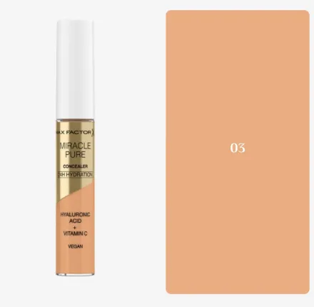 MAXFACTOR Miracle Pure 24 Hydration Concealer - 7.8ml | ماكس فاكتر كونسيلر مرطب - 7.8 مل