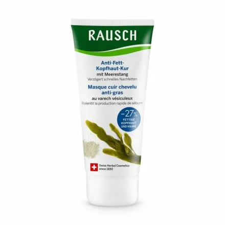 RAUSCH Degreasing scalp treatment with seaweed - 100ml | راوش علاج الشعر وفروة الرأس الدهنية - 100 مل