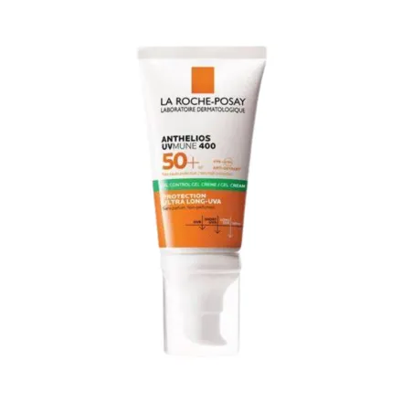 LA ROCHE-POSAY Innovation Anthelios Uvmune 400 Oil Control Gel Cream SPF50 - 50ml | لاروش بوزيه واقي شمسي بعامل حماية 50 - 50 مل