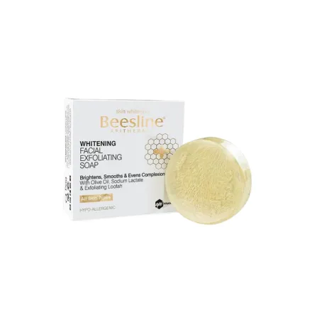 Beesline Whitening Facial Exfoliating Soap - 60g | بيزلين صابون مقشر للوجه - 60 غرام