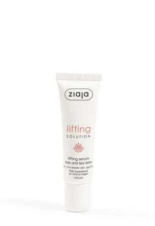 Ziaja Lifting Solution serum Eye And Lips Area - 30ml | جايا سيروم منطقة العينين والشفتين ليفتينج سوليوشن – 30 مل