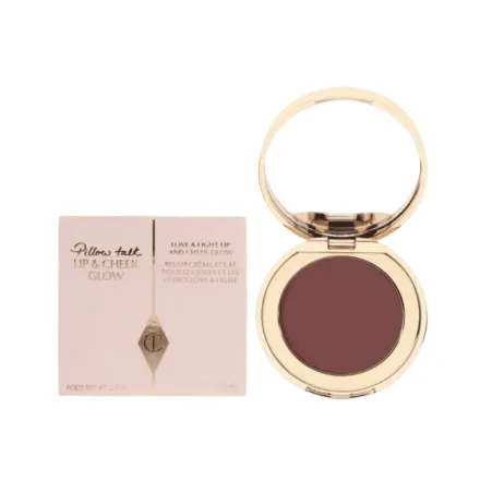 Charlotte Tilbury Pillow Talk Lip And Cheek Glow Blush - 2.5g | شارلوت تلبوري بلاش جلو للشفاه والخدود – 2.5 غ