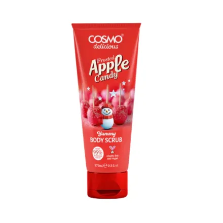 COSMO Apple Candy Yummy Body Scrub - 275ml | كوزمو سكراب مقشر للجسم برائحة حلوى التفاح - 275 مل