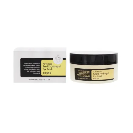 Cosrx Advanced Snail Hydrogel Eye Patch - 60 patches - 90g | كوزركس أدفانسد لصقات للعين بخلاصة الحلزون – 60 لصقة