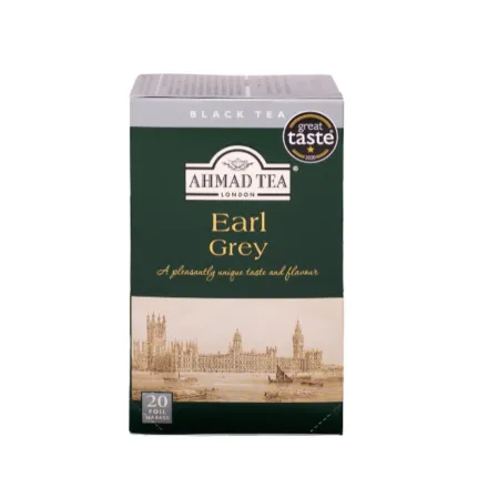 AHMAD TEA Tea Earl Grey - 20 Pcs | شاي أحمد شاي ايرل غراي - 20 كيس