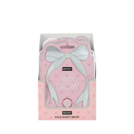 Sence Beauty Silver Glow Face Sheet Mask| سينس بيوتي ماسك مرطب للبشرة