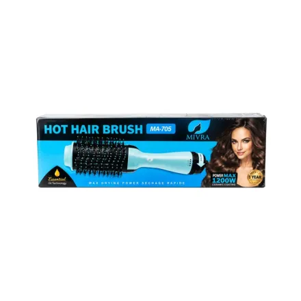 MAYRA Hot Hair Brush Power Max Rise 1200W | فرشاة شعر حرارية 1200 واط