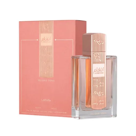 lattafa | لطافة عطر انغام سكند سونك الوردي 100مل