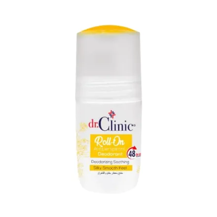 dr.Clinic Roll-On Antiperspirant Deodorant - 75ml | دكتور كلينك مزيل تعرق رول اون - 75 مل