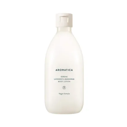 AROMATICA Lavender & Marjoram Body Lotion - 300ml | اروماتيكا لوشن الجسم باللافندر و اكليل الجبل - 300 مل