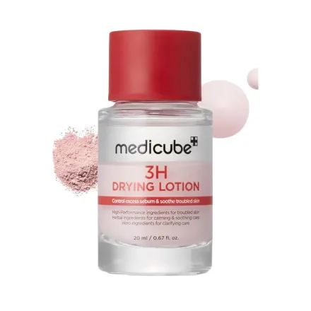 Medicube 3H Drying Lotion - 20ml | ميدي كيوب لوشن مجفف للحبوب والعناية الموضعية – 20 مل