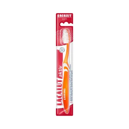 Lacalut Aktiv toothbrush Soft | لاكالوت فرشاة أسنان أكتيف ناعمة