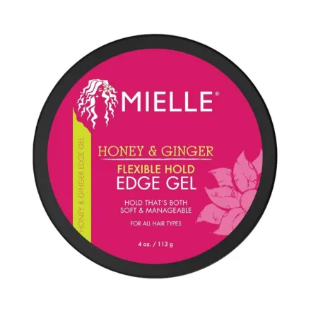 MIELLE Organics Honey Ginger Edge Gel - 113g | ميلي جل للشعر بالعسل و الزنجبيل - 113 غرام