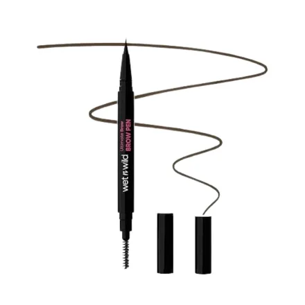 Wet n Wild, Ultimate Brow Pen Crayon - 0.5ml | ويت ان وايلد قلم حواجب لون بني - 0.5مل