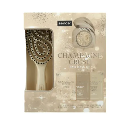 Sence Beauty Champagne Crush Hair Mask Kit | سينس بيوتي – طقم ماسك الشعر بنكهة شامبانيا كرش