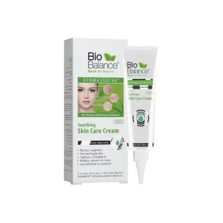 Bio Balance dermasoothe soothing skin care cream - 55 ml | بايو بالانس كريم مهدئ و مرطب للبشرة الحساسة معزز لحاجز البشرة - 55 مل