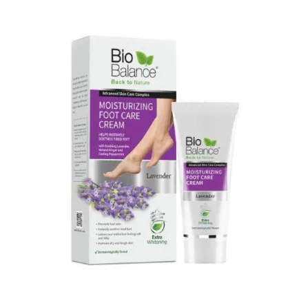 Bio Balance Moisturizing Foot Care Cream - 60ml | بايو بالانس كريم مرطب للأقدام وعلاج رائحه القدم- 60 مل