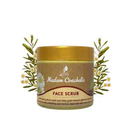 Madam Coachella Face & Sensitive Areas Scrub -500ml | مدام كوتشيلا سكراب للوجه والمناطق الحساسة - 500 مل