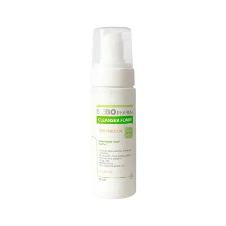 M .Y Sebo Pharma Cleansing Foam - 150ml | ام واي غسول رغوي زيت شجرة الشاي - 150مل