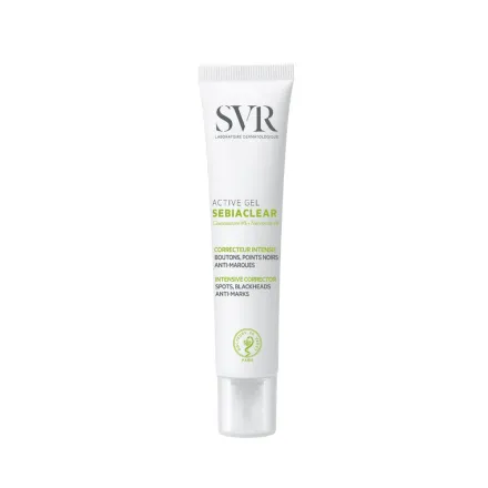 SVR Sebiaclear Active gel - 40ml | اس في ار جل معالج لحب الشباب و الاثار - 40 مل
