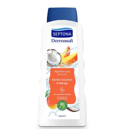 SEPTONA Body Wash Microbiome Friendly - 750ml | سيبتونا جل استحمام - 750 مل
