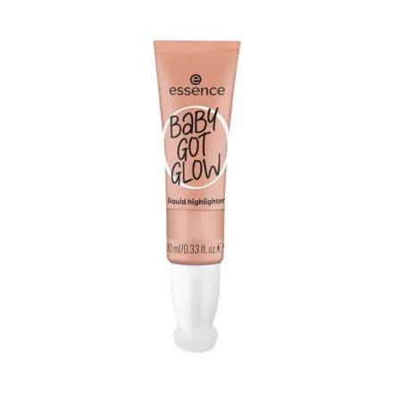 Essence liquid highlighter BABY GOT GLOW 30 Breezy Bronze - 10ml | ايسنس هايلايتر كريمي - 10 مل