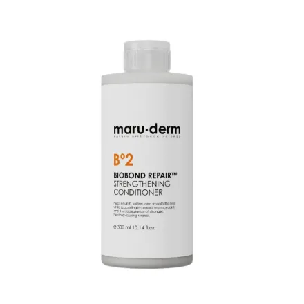 maru.derm BIOBOND REPAIR Strengthening Conditioner - 300ml | مارو.ديرم بلسم مرمم للشعر المتضرر و الضعيف - 300 مل