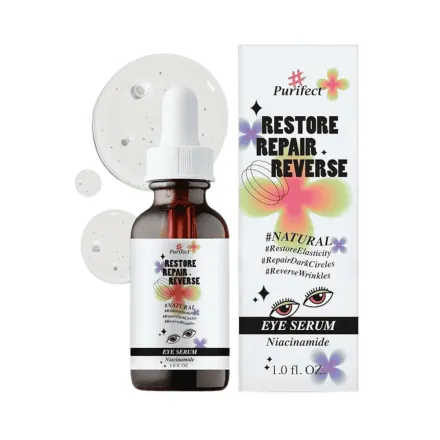 Purifect Restore Repair Reverse Niacinamide Eye Serum - 30ml | بيورفيكت سيروم للعيون بالنياسيناميد - 30مل