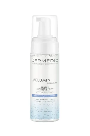 DERMEDIC MELUMIN Gentle cleansing foam - 170ml | ديرمديك غسول رغوي لطيف للبشرة التي تعاني من التصبغات - 170 مل