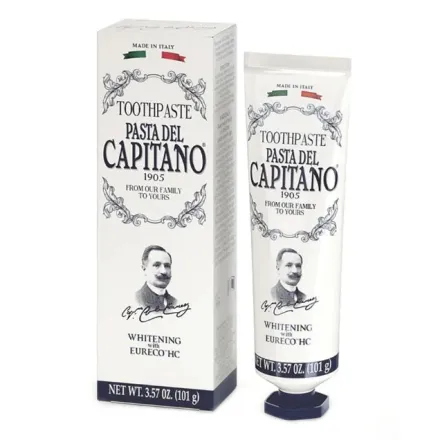 CAPITANO Whitening Toothpaste - 75ml | كابيتانو معجون اسنان للتبيض - 75 مل