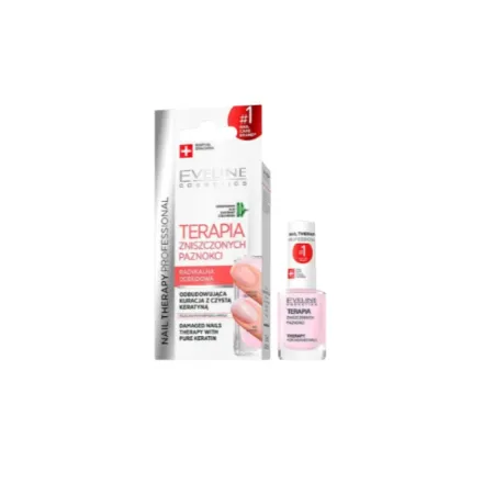 EVELINE Therapy of damaged nails Nail conditioner - 12ml | ايفلين مقوي للأظافر - 12 مل