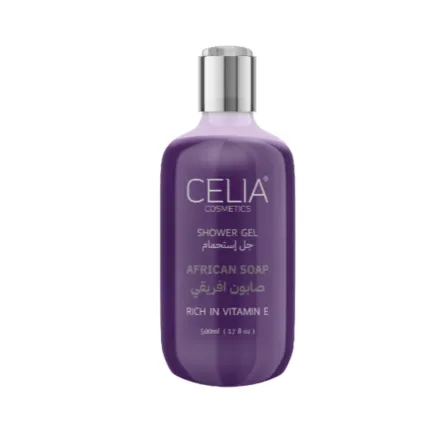 CELIA Shower Gel Rich In Vitamine E - 500ml | سيليا جل الاستحمام غني بالفيتامين اي - 500 مل