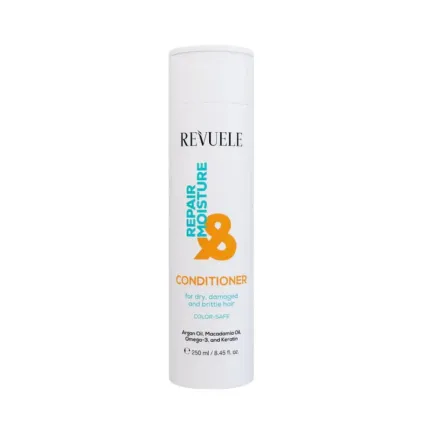 Revuele Repair & Moisture Conditioner for Restoring and Moisturizing Hair - 250ml | ريفويل بلسم لترميم الشعر و ترطيبه - 250 مل