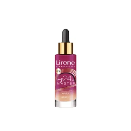 Lirene My Master Covering Foundation - 30ml | ليرين كريم أساس ماستر 24 ساعة طبيعي - 30مل