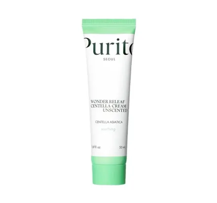Purito Wonder Releaf Centella Cream - 50ml | بيوريتو كريم السينتلا المهدئ للبشرة - 50 مل
