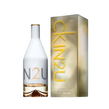 Calvin Klein CK IN2U Her Eau De Toilette Spray - 100ml | كالفن كلاين عطر سي كي ان تيو للنساء 100مل