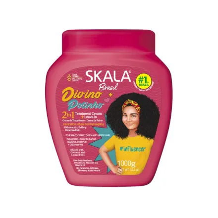 Skala Divino Potinho Kids 2 in 1 Hair Treatment Cream - 1000g | سكالا كريم معالجة ديفينو بوتينهو 2 في 1 - 1000 غ