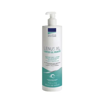 Galenia Skin Care Lenus XL Intensive Sul Prurito Soothing Body Lotion - 500ml | غالينيا للعناية بالبشرة لوشن مهدئ للجسم ضد الحكة - 500 مل XL - 500مل