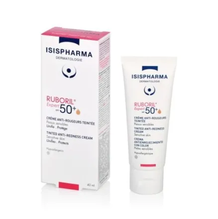 ISIS PHARMA RUBORIL EXPERT SPF50 - 40 ML | ايزيس فارما واقي شمسي روبوريل اكسبرت مع لون -40 مل